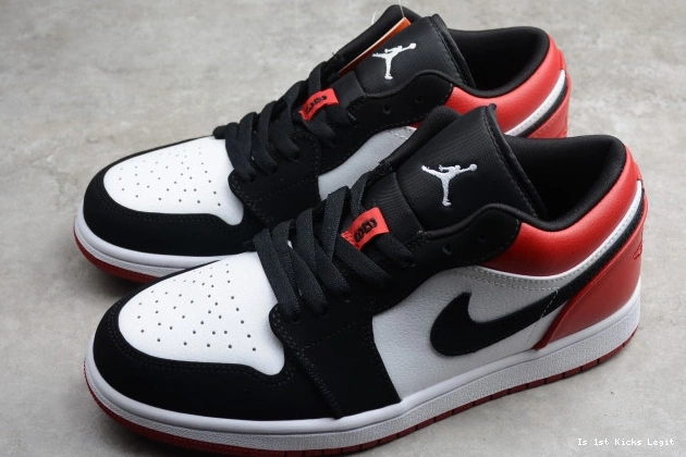 Low Toe 1 Black Air 553558-116 Jordan 0821